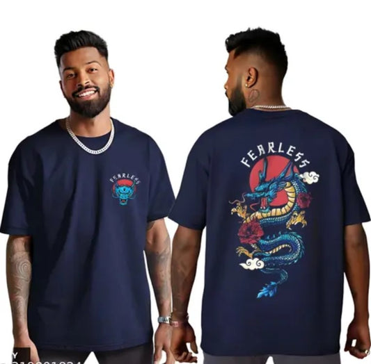 Oversized T Shirt Back Print Anime